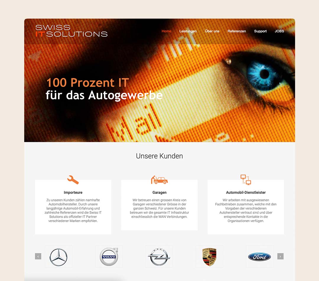 Portfolio-Referenz-Kunde-Homepage-Web-Design-online-shop-animated-Logo-Swiss-It-Solution
